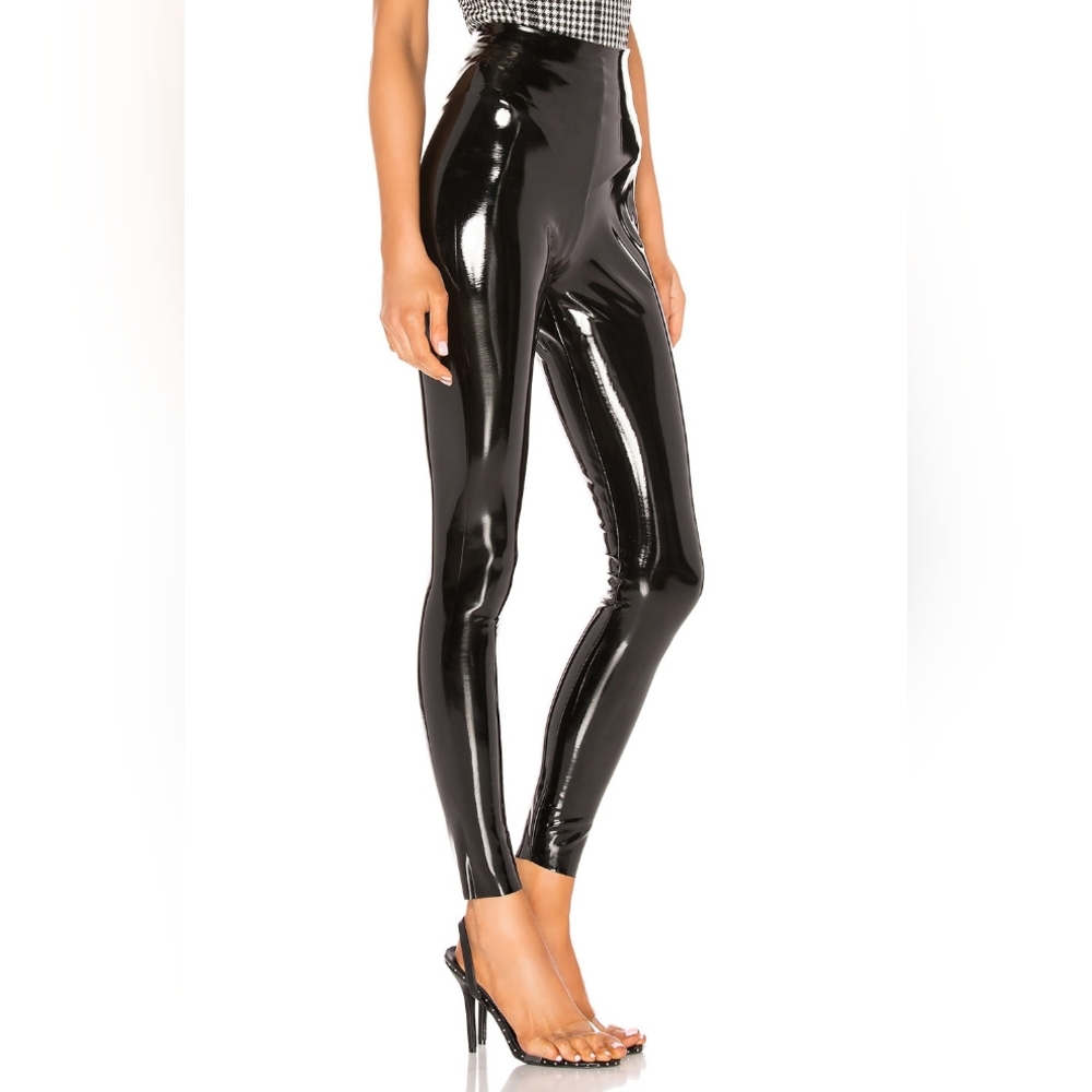 Commando Perfect Control Patent Leather Legging in Black womens size xs